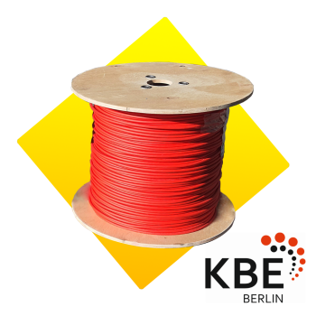 Соларний кабель KBE 6мм, червоний (Німеччина)
